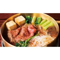 黒毛和牛すき焼き肉（自家製割り下付き）（W471）384712