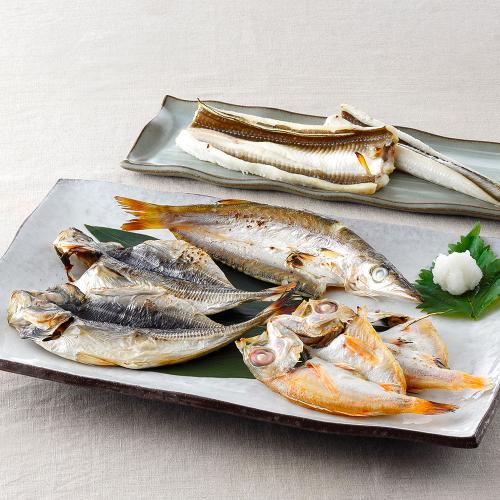 【母の日】「島根県沖」あなご＆3種のひもの詰合せ（母の日パッケージ）