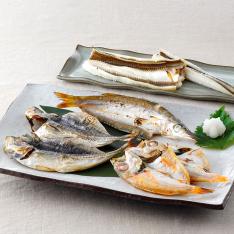 【母の日】「島根県沖」あなご＆3種のひもの詰合せ（母の日パッケージ）