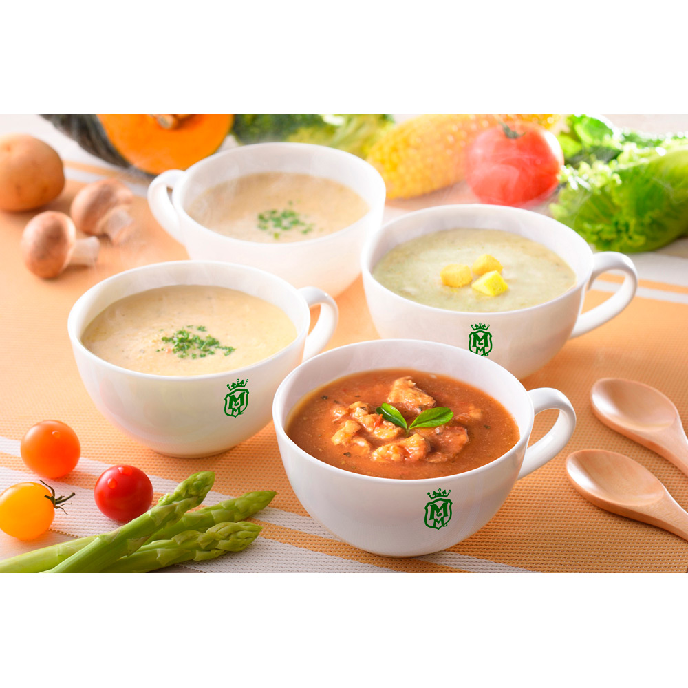 【母の日】34種のやさい畑スープセット8種8個入（母の日カード付）