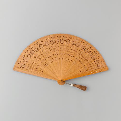 扇子　竹扇子　シャルロット