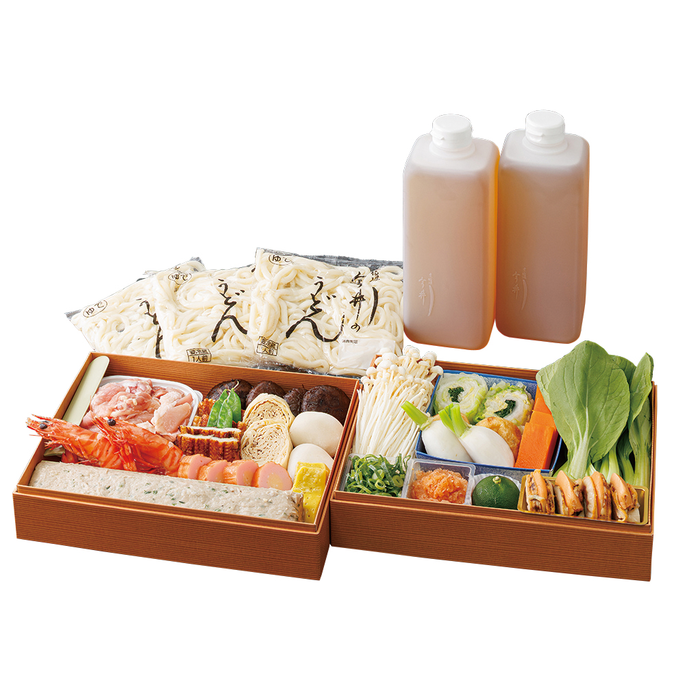 うどん寄せ鍋　1月2日（土）お届け（W488）384887