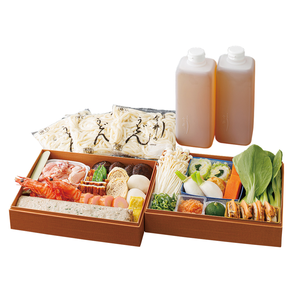 うどん寄せ鍋　1月4日（月）お届け（W490）384909