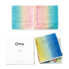 〈Otta〉今治 ハーフタオルハンカチ2枚組