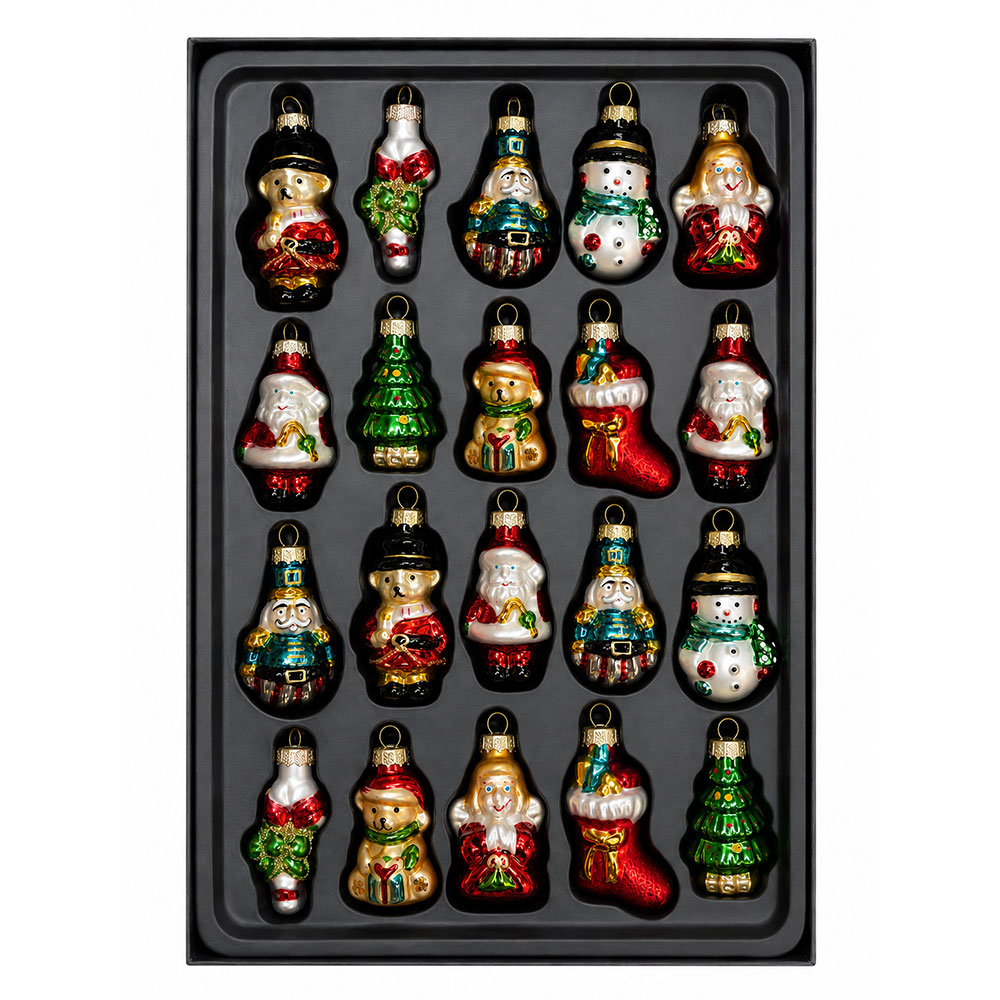 ガラス製オーナメントセット CHRISTMAS VIBES