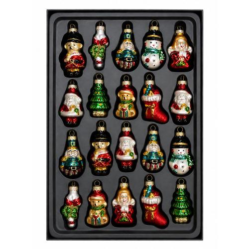 ガラス製オーナメントセット CHRISTMAS VIBES