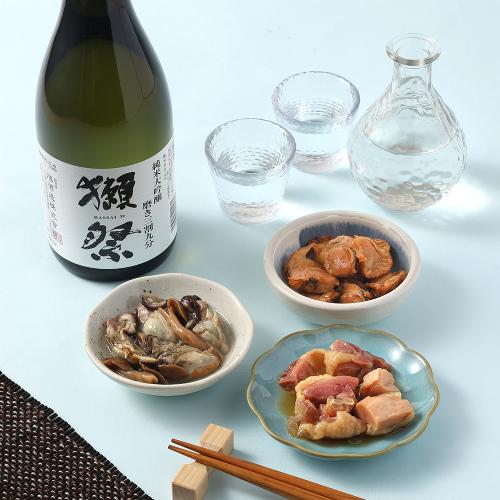 【父の日】獺祭 純米大吟醸 磨き三割九分×明治屋おいしい缶詰詰合せ