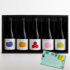 【父の日】産地飲み比べミニボトル 純米大吟醸5本セット