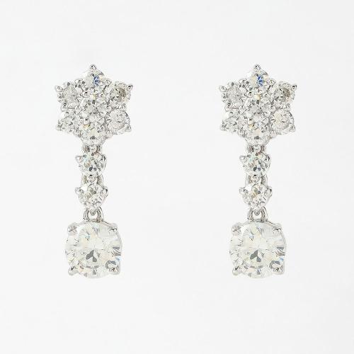 SVキュービックジルコニアイヤリング