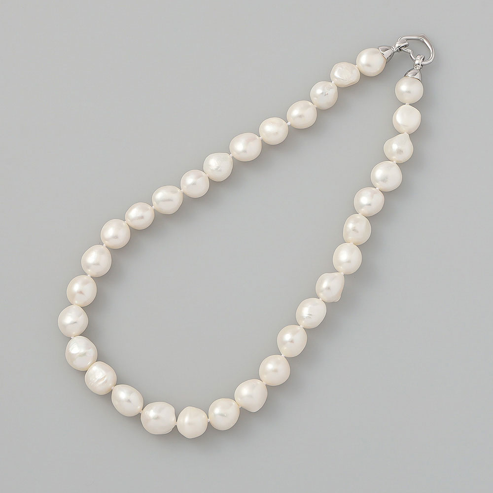 淡水パールバロックネックレス