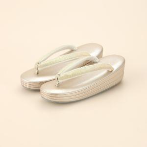想屋　ハンドバッグ　草履　セット　箱付き　タグ付き　新品未使用　ベージュ　グレー 婦人礼装用草履バッグセットの通信販売 | 下駄・草履の和装履物