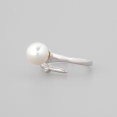 淡水パールフリーサイズリング