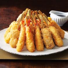 〈串鮮〉レンジで簡単!串かつ9種27本セット