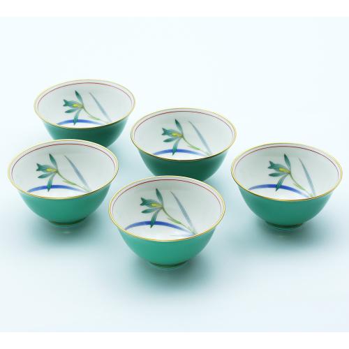 セイントジョーン・湯呑揃(5客セット)