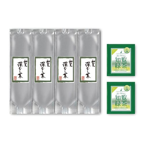 福袋 知覧深むし茶1kg＆ティーバッグ