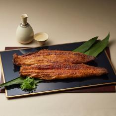 <愛知・一色町 三河水産加工>メス鰻「艶鰻(えんまん)」愛知三河一色産長蒲焼(2本入)