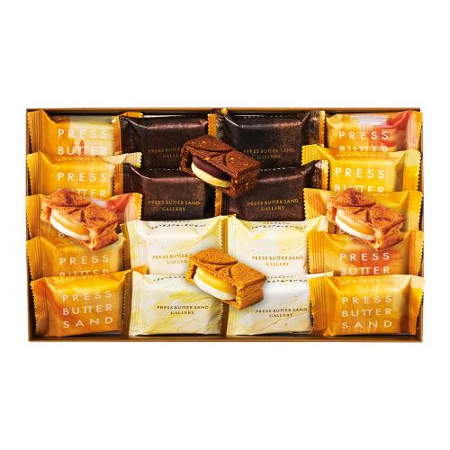 〈プレスバターサンド〉バターサンドプレミアム3種詰合せ