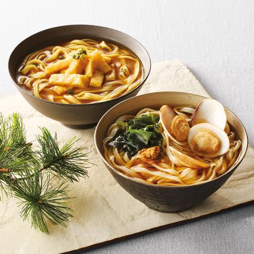 お湯をかけるだけで出来る稲庭うどん
