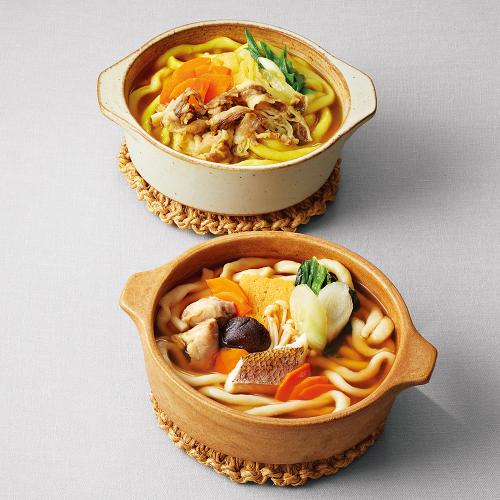 〈香川・うす家〉5種の小分けうどん鍋
