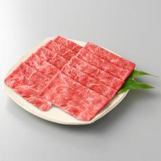 <朝場畜産>『秋田牛』 黒毛和牛 しゃぶしゃぶ用 (赤身)
