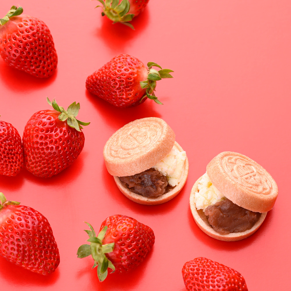 あんぽーね10個（粒、いちごミルク）