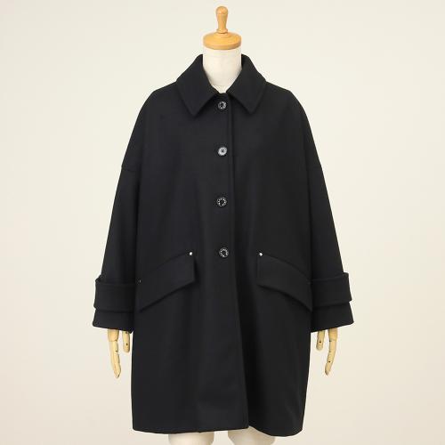 ハンビー ステンカラーコート