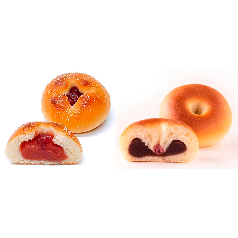 酒種あんぱん桜・あまおう苺　10個入