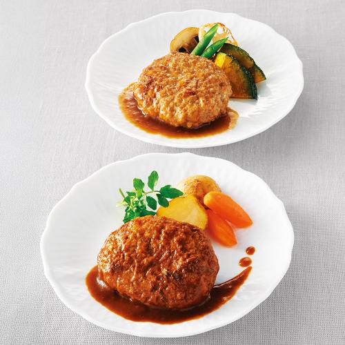 〈ホテルオークラ〉煮込みハンバーグ3種セット