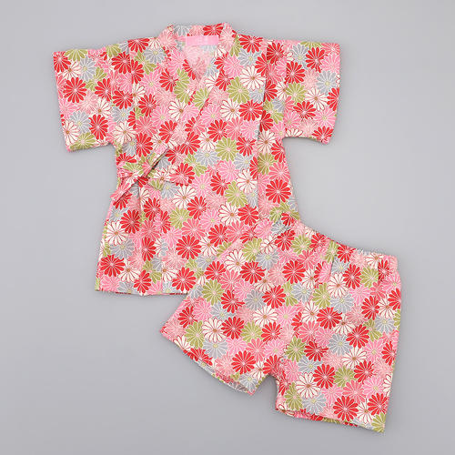 【オンライン限定】甚平 花柄 90→120cm