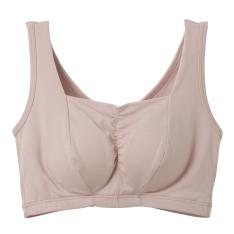 おうちインナー シャーリングブラ（パッド付き） レディ－ス スモーキーピンク Ｍ→L