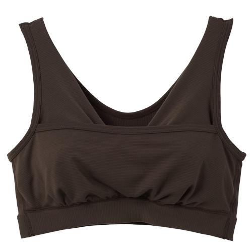 おうちインナー ギャザリングブラ(パッド付き) レディ-ス モカ M→L