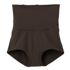 おうちインナー ゴムなしボディショーツ レディ-ス モカ M→L