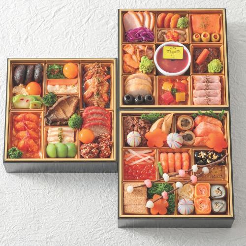 シェフコラボ和洋中おせち料理 三段重