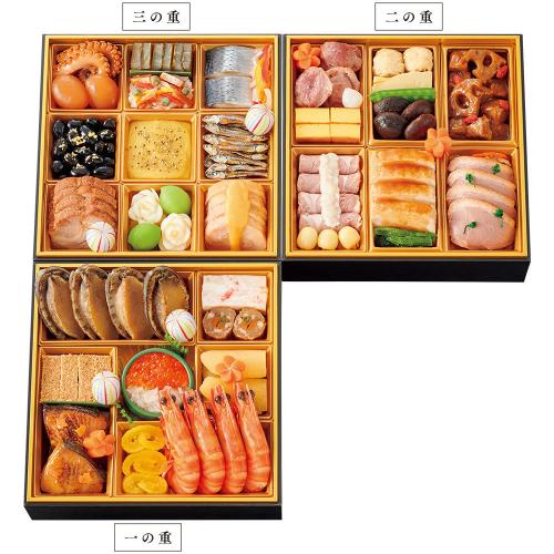 〈賛否両論〉おせち料理 三段重