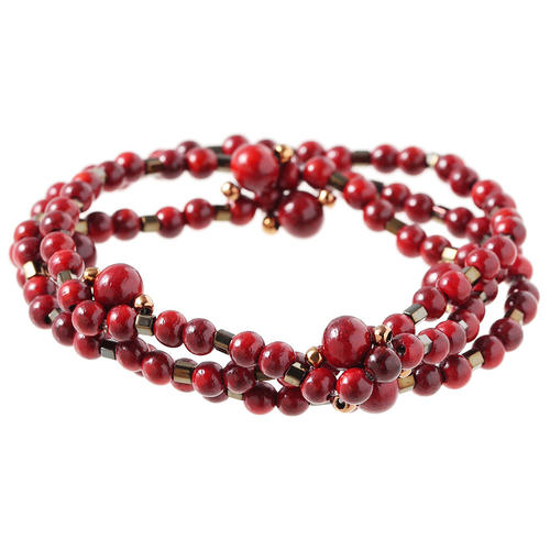 サティーネ　三重ブレスレット