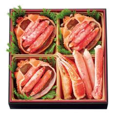 北陸応援蟹おせち 一段