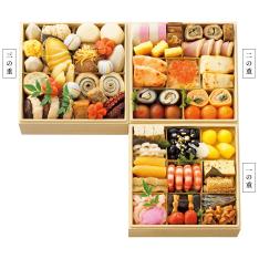 〈京料理 たん熊北店〉おせち料理 三段重