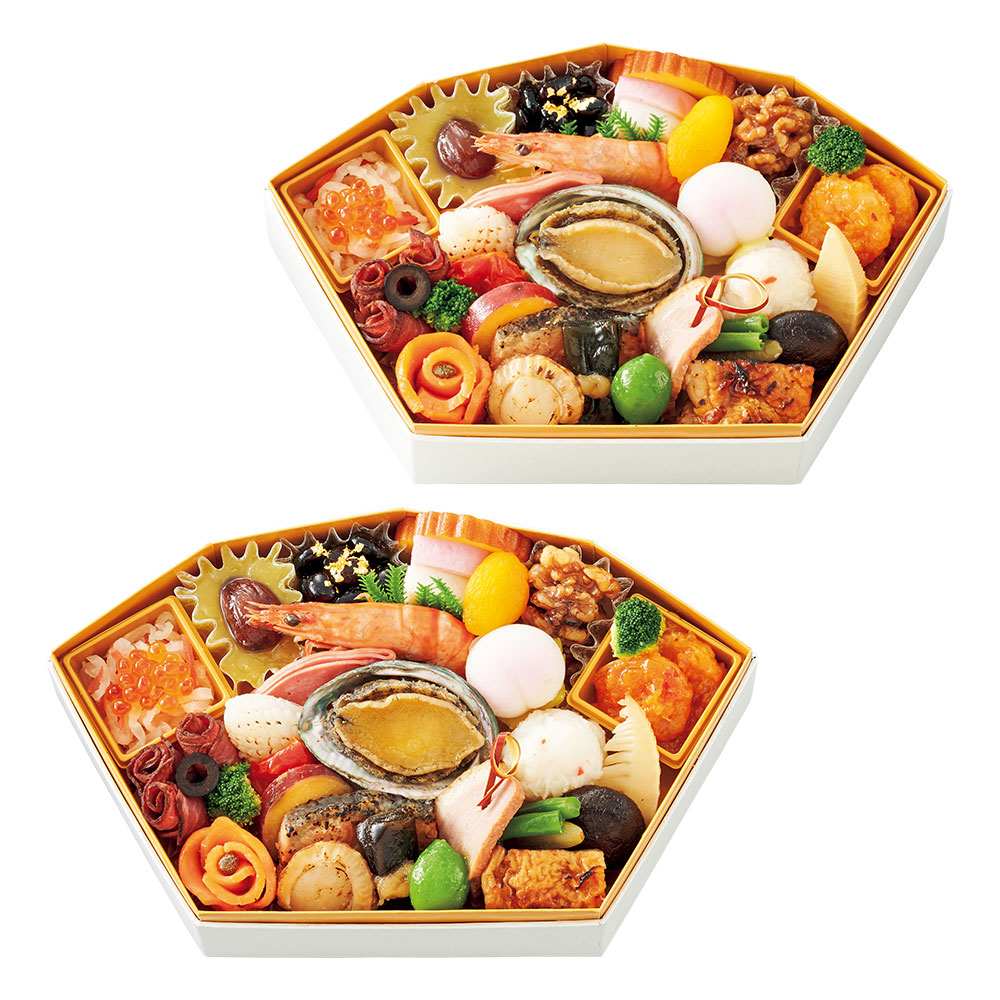 和洋中 個食おせち 二客組