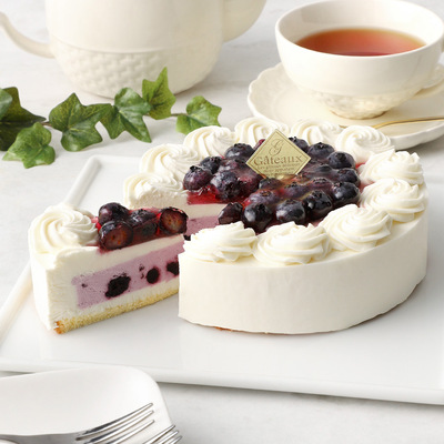 ブルーベリーチーズケーキ ナパージュ