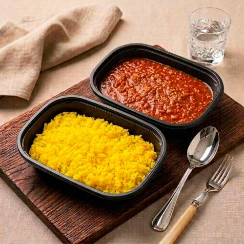 帝カレー キーマカレー＆サフランライス（4食セット）