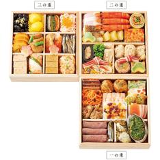 和洋おせち料理「夢鶴」三段重