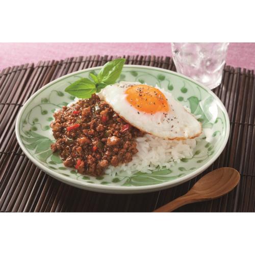 カフェ飯 ごはんにかけるだけガパオ