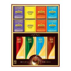 〈モンカフェ&トワイニング〉ドリップコーヒー&ティーバッグ詰合せ