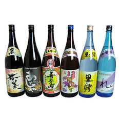 黒糖焼酎 贅沢飲比べセット1.8L×6本