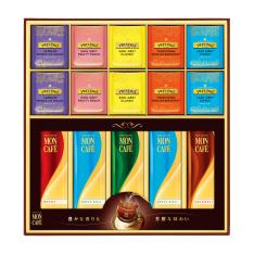 〈モンカフェ&トワイニング〉ドリップコーヒー&ティーバッグ詰合せ