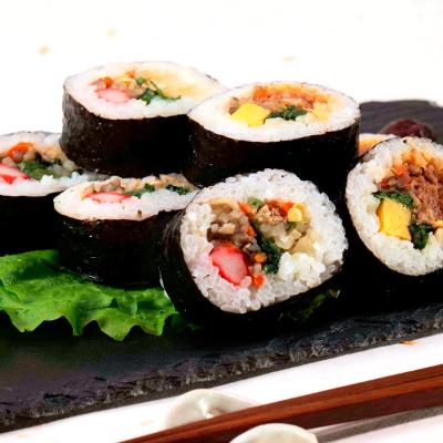 ＜味燦舞＞韓国風海苔巻きキンパ（牛肉ナムル・野菜ナムル）