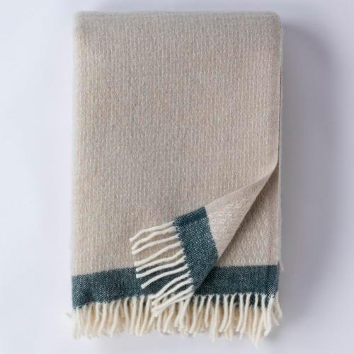 クリッパンウールスロー ハラルド ベージュ