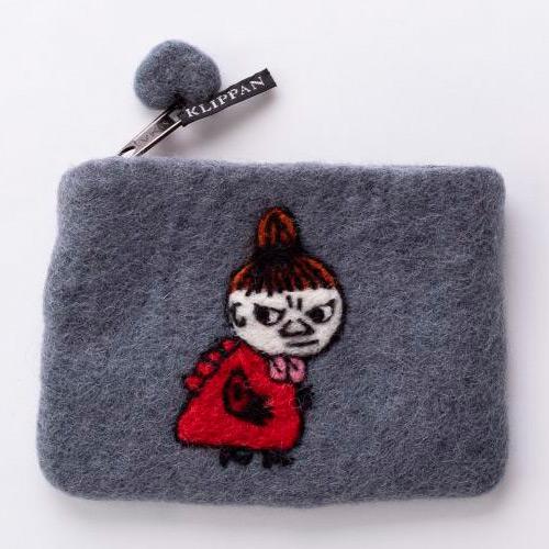 フェルトポーチ スニーキーミイ グレー