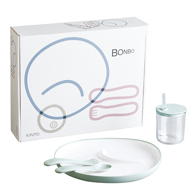 BONBO 4pcs セット ブルーグレー