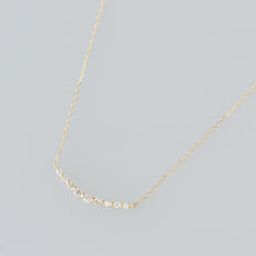 K18YG 0.1ctダイヤペンダント